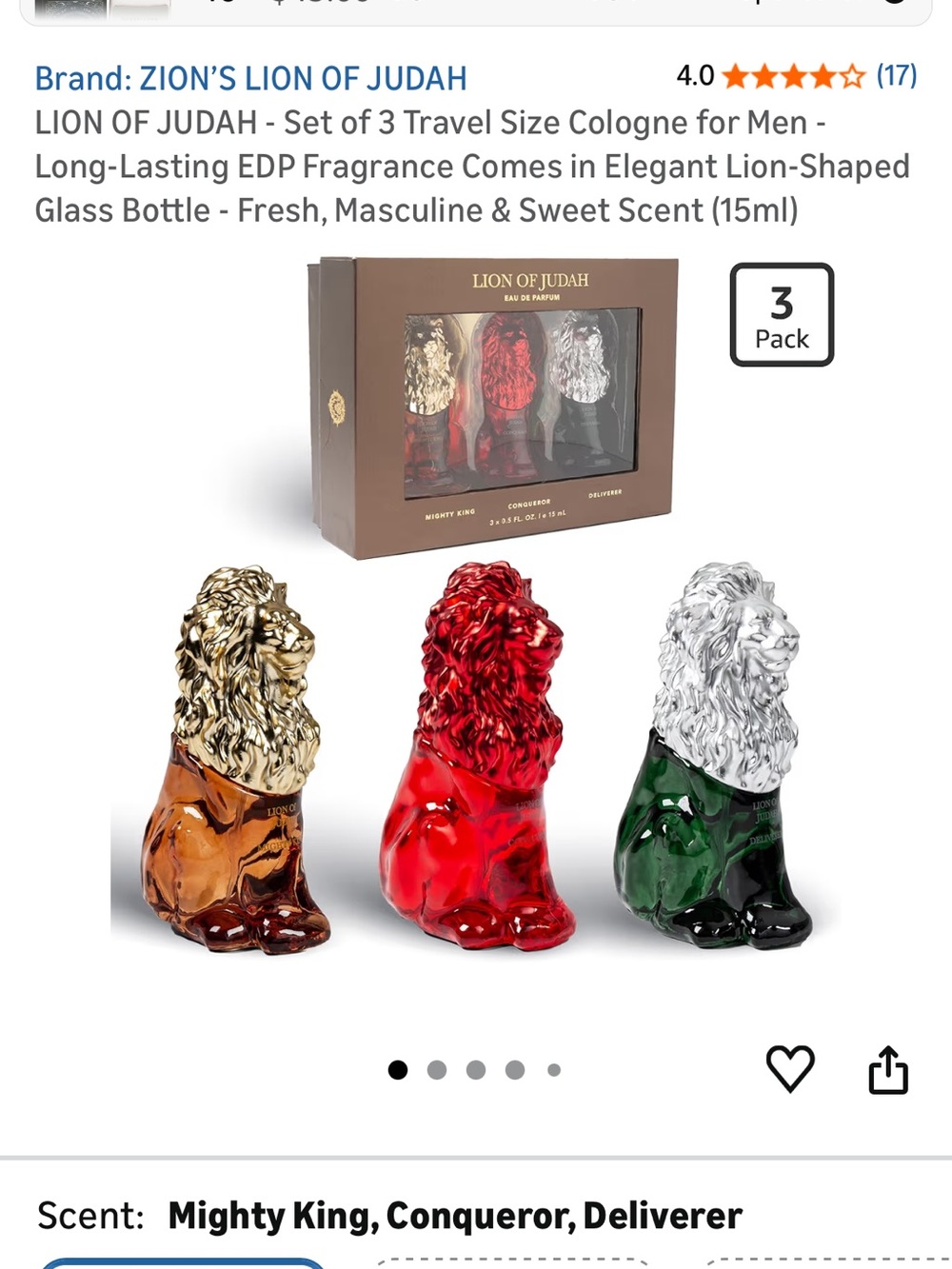 3-Pack men’s fragrance set
